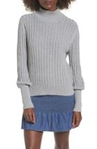 Women's The Fifth Label Galactic Puff Sleeve Sweater - Grey