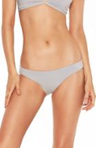 Women's L Space Shine On Me Sandy Bikini Bottoms - Grey