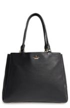Kate Spade New York Lombard Street Neve Leather Tote - Black