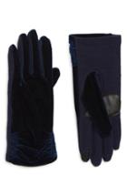 Women's Echo Radhika Vevlet Touch Gloves - Blue
