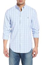 Men's Vineyard Vines Friendly Island Classic Fit Stretch Check Sport Shirt - Purple