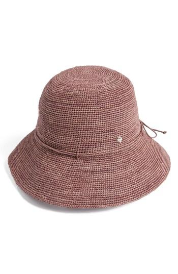 Women's Helen Kaminski Classic Upturn Crocheted Raffia Hat -