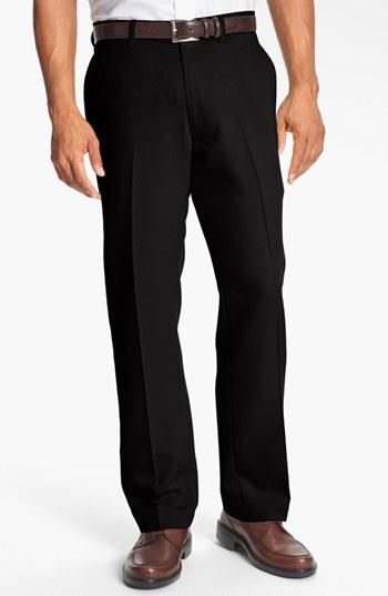 Men's Cutter & Buck Microfiber Twill Pants X 30 - Black (online Only)