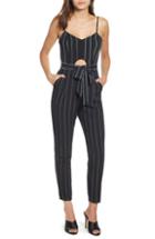 Women's Socialite Twist Front Cropped Jumpsuit