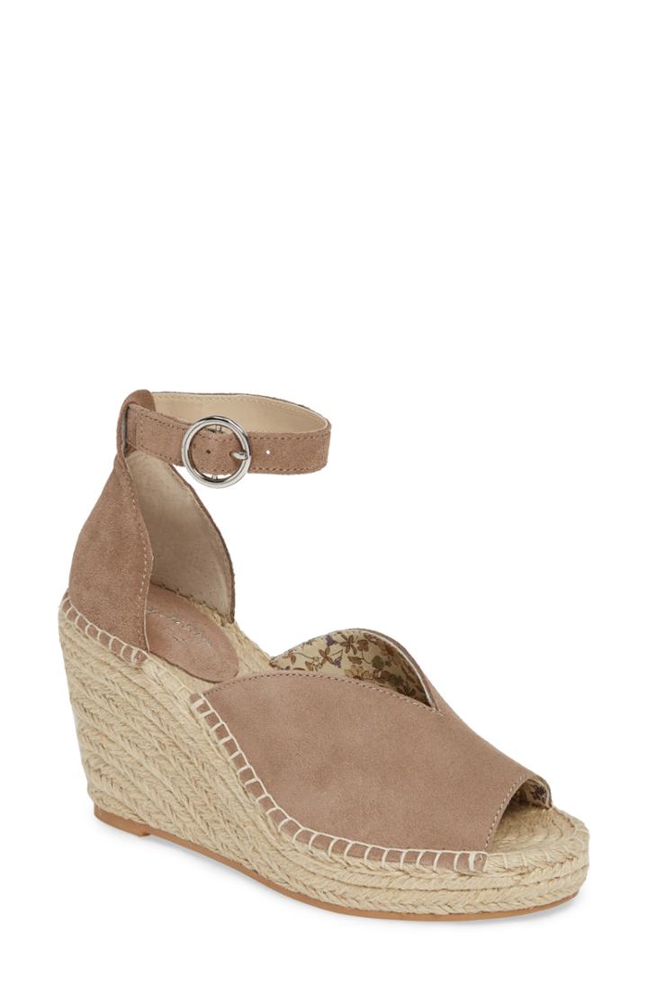 Women's Seychelles Collectibles Espadrille Wedge Sandal M - Beige