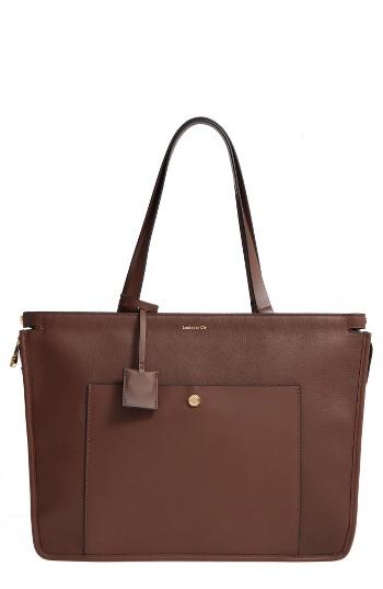 Louise Et Cie Jael Leather Tote - Brown