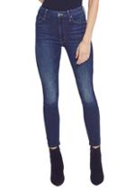 Women's Mother The Looker High Waist Ankle Jeans - Blue