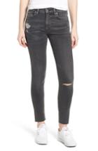 Women's Levi's Made & Crafted(tm) 721(tm) High Waist Ripped Skinny Jeans X 30 - Black
