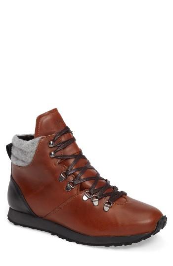 Men's Hood Rubber Concord Mid Top Wool Cuffed Waterproof Boot M - Beige