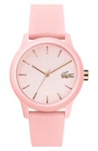 Women's Lacoste 12.12 Silicone Strap Watch, 36mm
