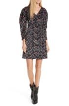 Women's La Vie Rebecca Taylor Lisette Velveteen Dress - Black