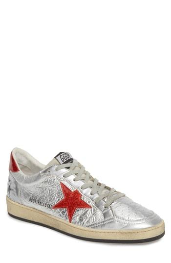 Men's Golden Goose B-ball Star Sneaker Us / 39eu - Metallic