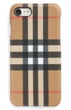 Burberry Vintage Check Iphone 8 Case - Black
