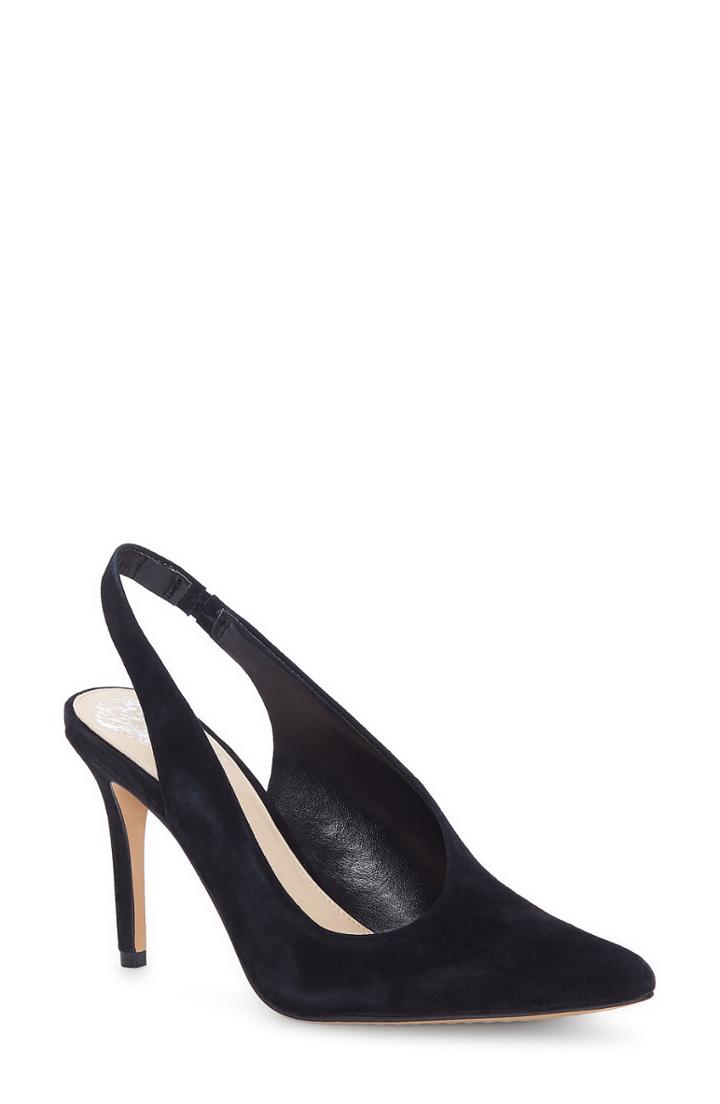 Women's Vince Camuto Ampereta Pump .5 M - Black
