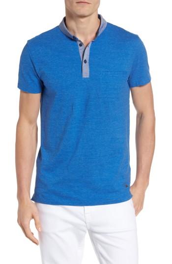 Men's Boss Orange Patcherman Polo, Size - Blue