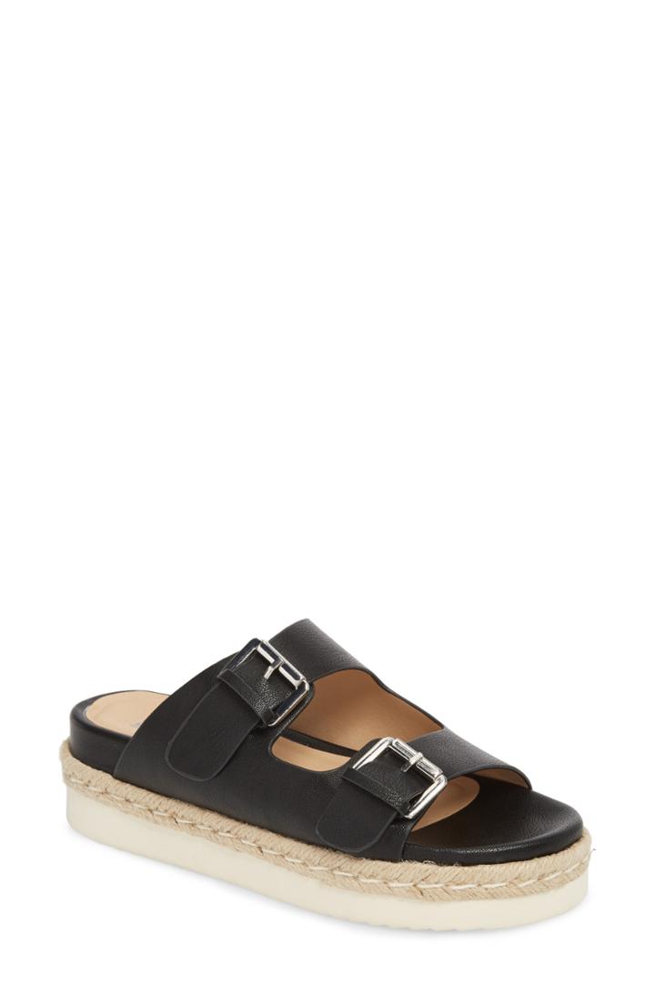 Women's Jane And The Shoe Jojo Two-buckle Slide Sandal