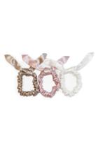 Slip(tm) For Beauty Sleep Bunny Scrunchie Set, Size - White