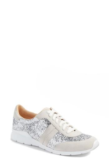 Women's Ugg Jaida Glitter Sneaker .5 M - Metallic