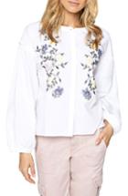 Women's Sanctuary Embroidered Spring Danni Top - White