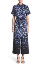 Women's Lela Rose Floral Print Wide Leg Jumpsuit