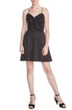 Women's Maje Renota Polka Dot Fit & Flare Dress - Black