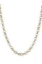 Women's David Yurman 'chain' Oval Medium Link Necklace With Gold