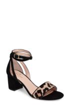 Women's Kate Spade New York Watson Genuine Calf Hair Block Heel Sandal .5 M - Beige