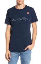 Men's Altru Mountain Sunrise T-shirt, Size - Blue