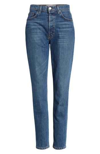 Women's Reformation Melissa High & Skinny Jeans - Blue