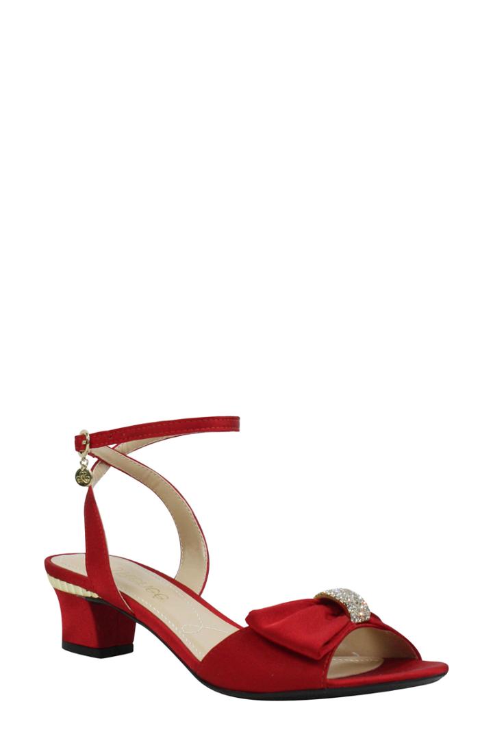 Women's J. Renee Davet Sandal .5 B - Red