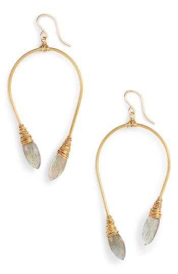 Women's Nashelle Muse Asymmetrical Stone Earrings