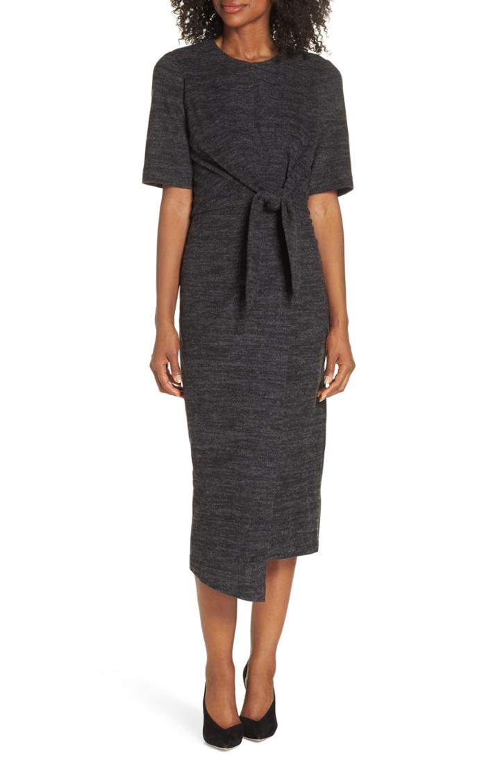 Women's Maggy London Tie Front Midi Dress