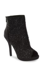 Women's Lauren Lorraine 'yasmin' Embellished Open Toe Bootie