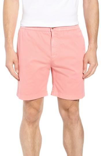 Men's Vineyard Vines Jetty Stretch Cotton Shorts, Size - Orange