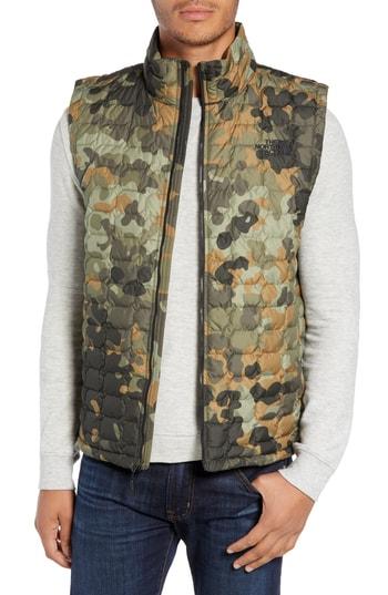 Men's The North Face Thermoball Primaloft Vest - Green