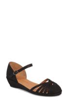 Women's Gentle Souls Naira Wedge .5 M - Black