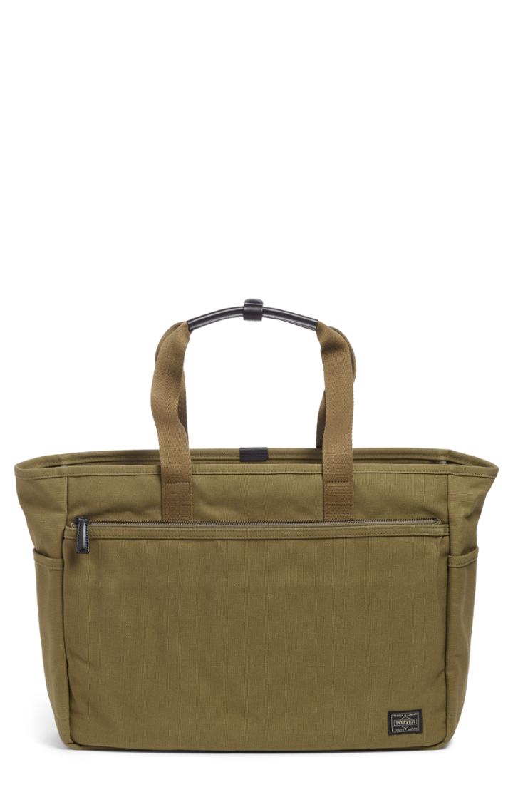 Men's Monocle X Porter Travel Tote Bag - Green