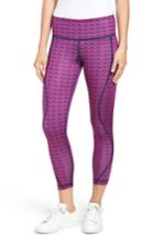Women's Vineyard Vines Etched Whale Tail Performance Leggings - Pink