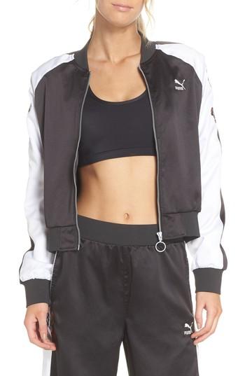 Women's Puma Premium Archive T7 Track Jacket - Black