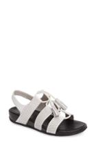 Women's Fitflop Gladdie Lace-up Sandal M - White