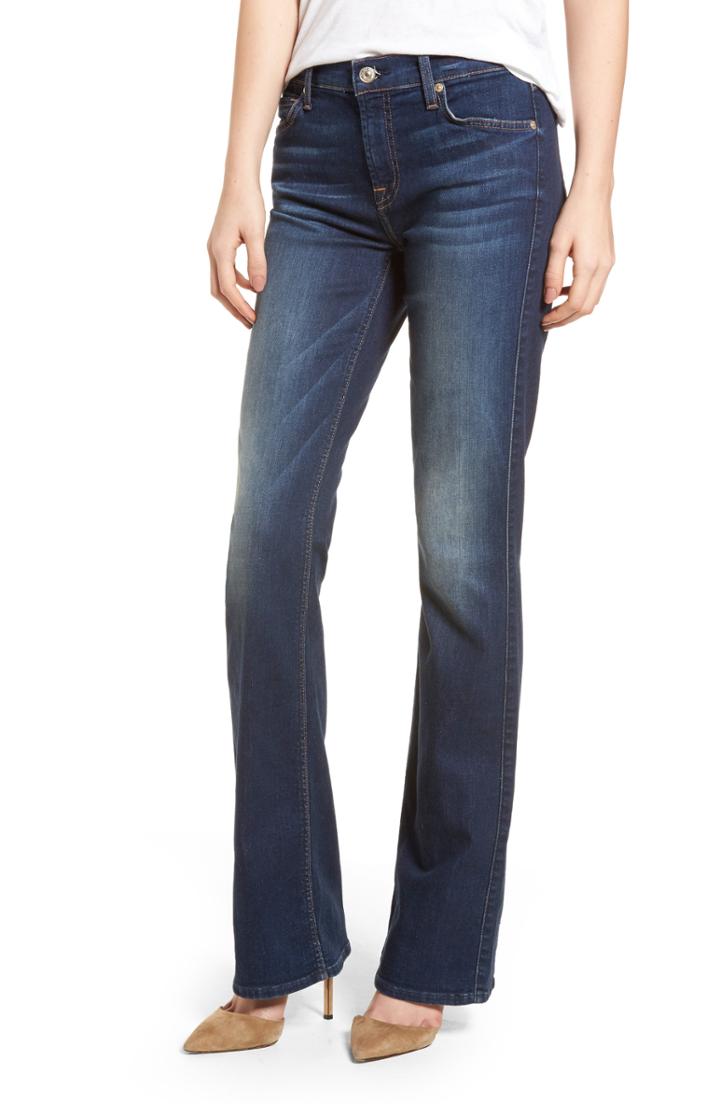 Women's 7 For All Mankind B(air) Iconic Bootcut Jeans - Blue