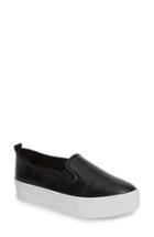 Women's Halogen Baylee Platform Slip-on Sneaker .5 M - Black
