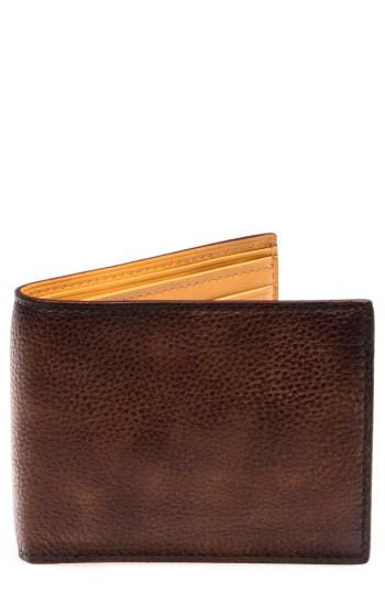 Men's Magnanni Leather Bifold - Brown