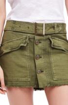 Women's Free People Hangin' On Tight Miniskirt - Green
