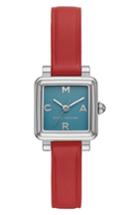 Women's Marc Jacobs Vic Leather Strap Watch, 20mm