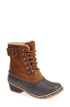 Women's Sorel 'winter Fancy Ii' Waterproof Lace-up Boot .5 M - Brown
