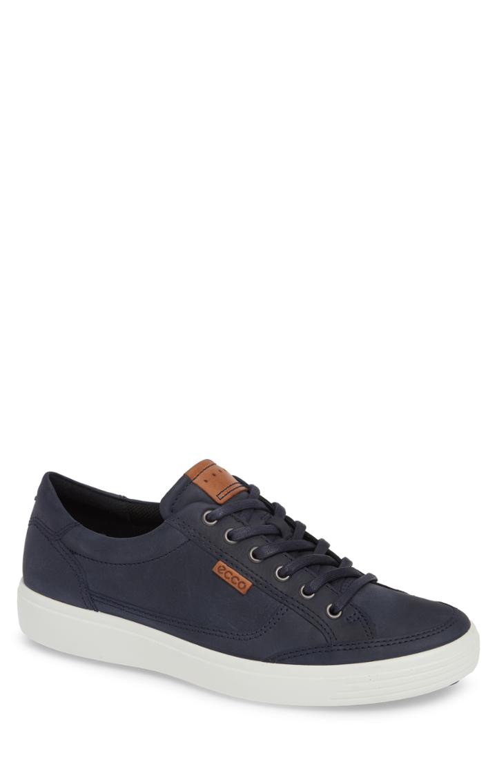 Men's Ecco Soft 7 Sneaker -8.5us / 42eu - Blue