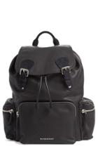 Men's Burberry Leather Backpack -