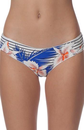 Women's Rip Curl Hot Shot Hipster Bikini Bottoms - White