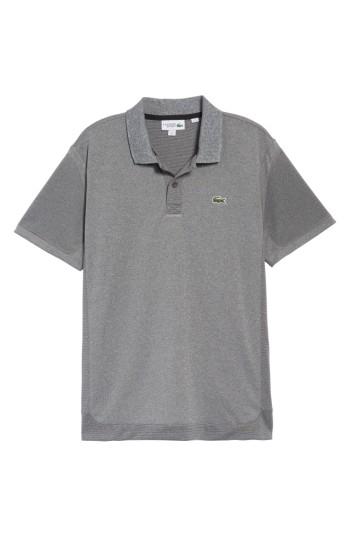 Men's Lacoste Two-tone Polo (m) - Grey